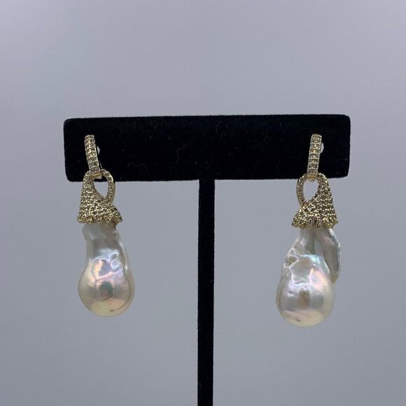 Ring, solid sterling, real pearl, 22 K gold, sz 7,8, cigar band, hand made, NWOT - Picture 13 of 16